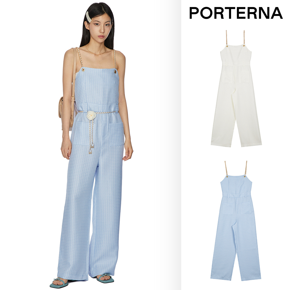 【PORTERNA】Your tweed jumpsuit