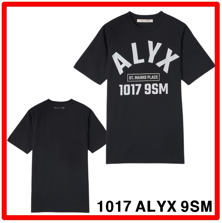 ★【1017 ALYX 9SM】★LOGO PRINT SHORT SLEEVE T SHIRT★
