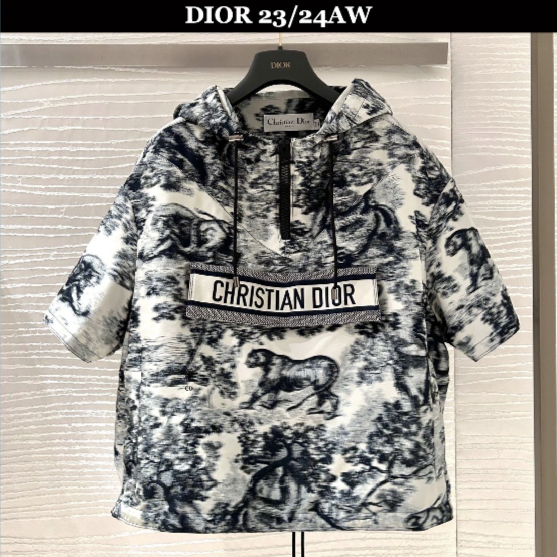 【DIOR新作】23WINTER トワル ドゥ ジュイ ショートアノラック