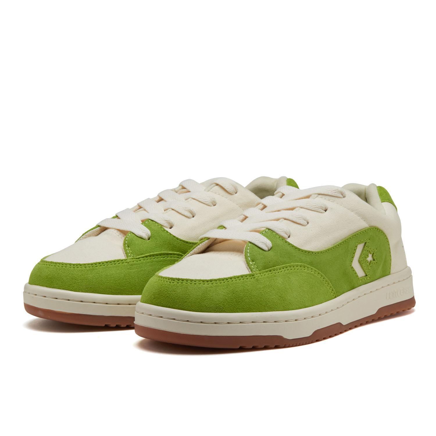 国内配送 CONVERSE TWO TONE SK OX WINTER WHITE /CHARTREUSE