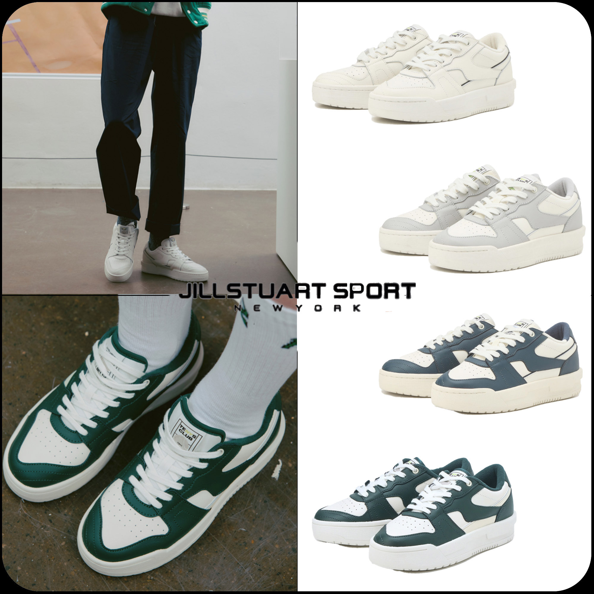 [JILLSTUART]★TENYS CLUB LEATHER UNISEX SNEAKERS