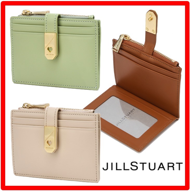 ☆人気☆【JILLSTUART】☆HEART BUTTON カード 財布☆正規品☆