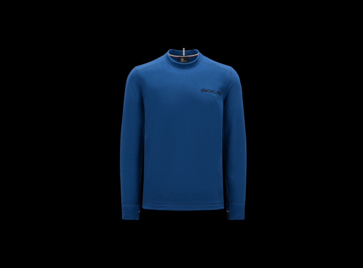 MONCLER GRENOBLE 2023/24秋冬新作 ロゴ入り スウェットシャツ