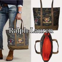 Ralph Lauren★Canvas Camo Tote タイガーキャンバストート 迷彩