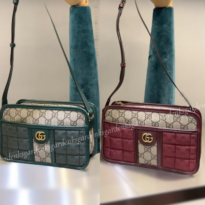 すぐ届く！GUCCI ミニ GGキャンバス ミニ ショルダーバッグ