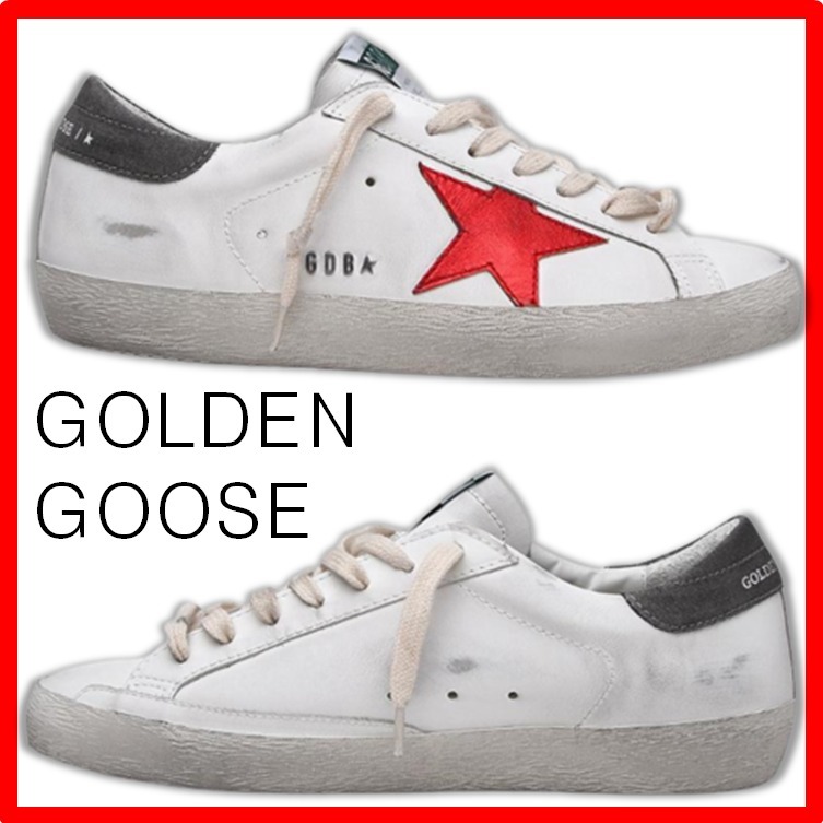 ★【Golden goose】★SUPER-STAR レッドスター スニーカー★