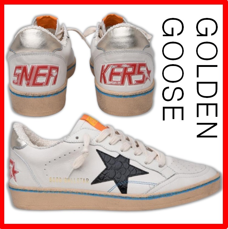 ★人気★【Golden goose】★BALL-STAR メンズ スニーカー★