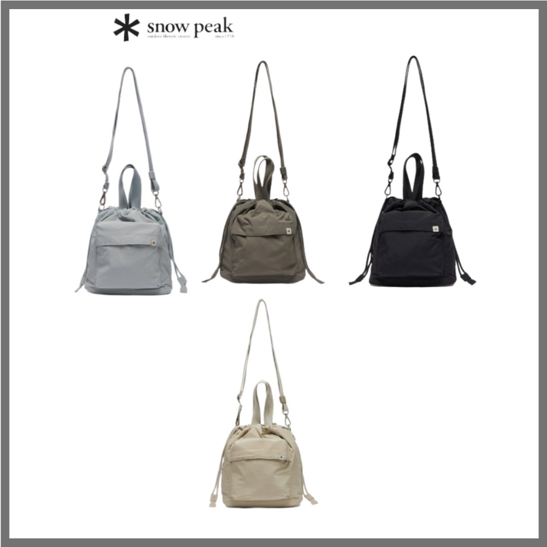 SNOWPEAK■キャンプルバケットバッグM■送料込