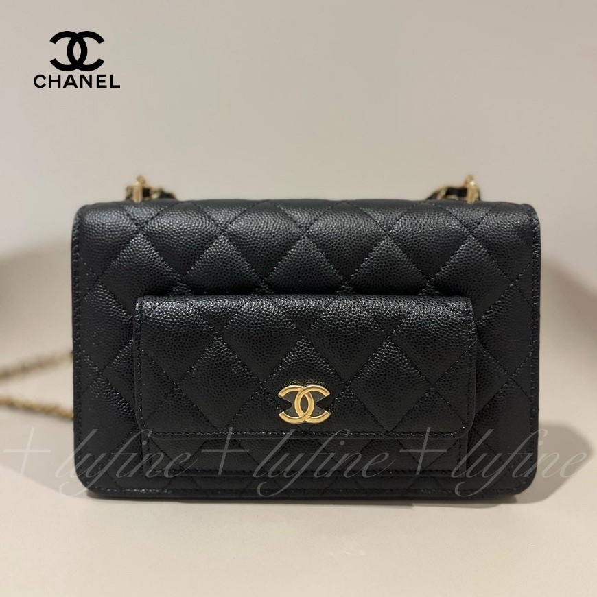 【お財布代わりにも♪存在感抜群◎】CHANEL チェーンクラッチ