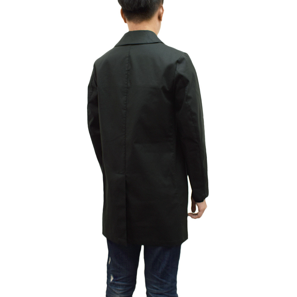MACKINTOSH|COATS (CAMBRIDGE BLACK (MO5383-MOP5446 MIDJ0 MACKINTOSH MO5383 BLACK CAMBRIDGE ステンカラーコート smt005