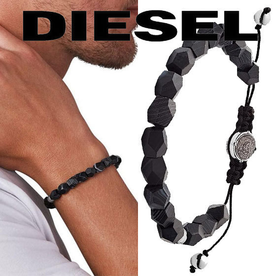 ディーゼル DIESEL ブレスレット Agate Bracelet DX1134040
