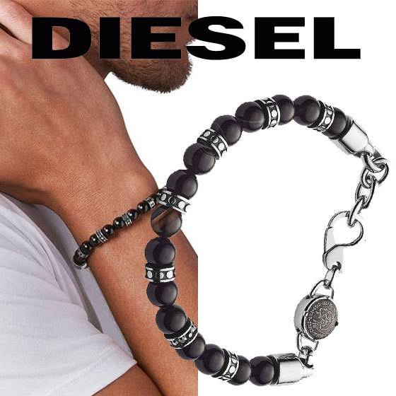 ディーゼル DIESEL ブレスレット Agate Bracelet DX1163040
