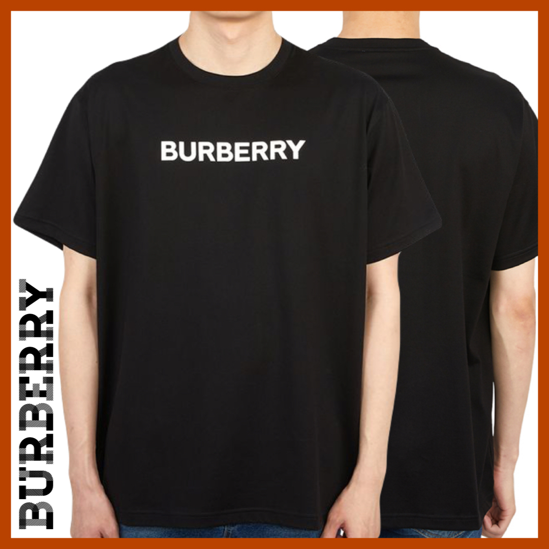 【関税込み】 ☆Burberry☆ ロゴ オーバーサイズ 半袖Tシャツ
