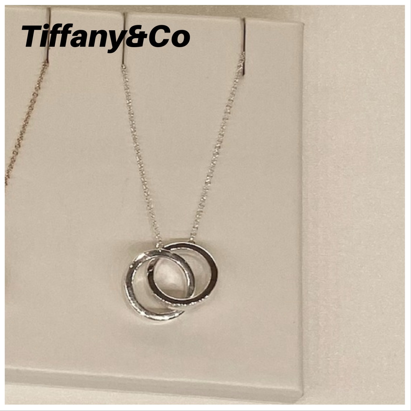 【Tiffany&Co】☆人気☆Tiffany Interlocking Circles Pendant
