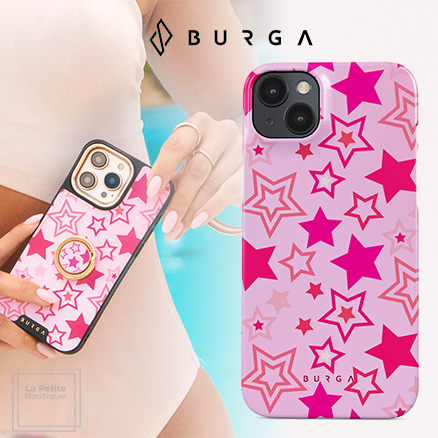 【BURGA】カスタマイズOK☆Plastic Sky〇スター・星柄☆機種各種