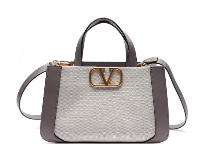 トートバッグ VALENTINO V LOGO SIGNATURE TOTE BAG
