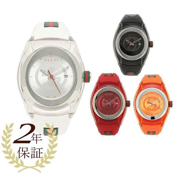 GUCCI 時計 シンク 36mm クォーツ SYNC ラバーベルト