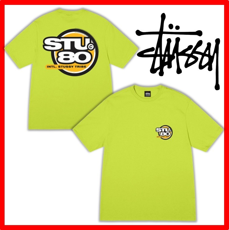 ★韓国の人気★【STUSSY】★HOT 80 TEE★Tシャツ★KEYLIME★
