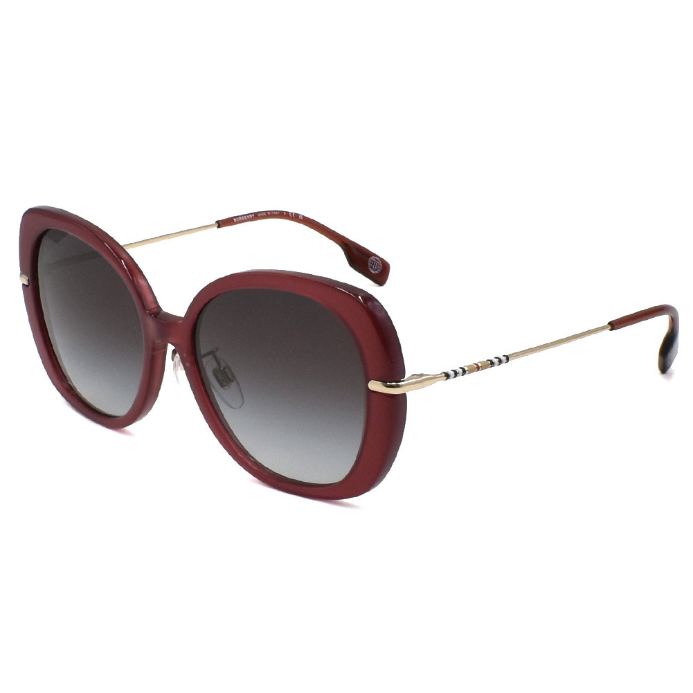 BURBERRY サングラス 0BE4374F 40228G 55 ボルドー