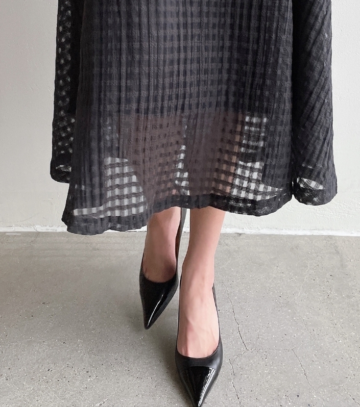 【I AM MARI】Loriel Square Banding Skirt