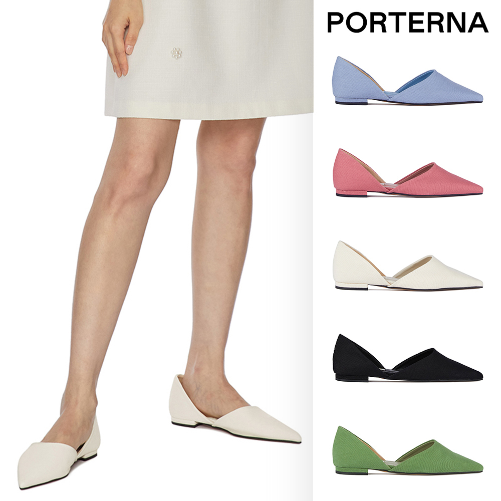 【PORTERNA】Ruby Point Flat Shoes