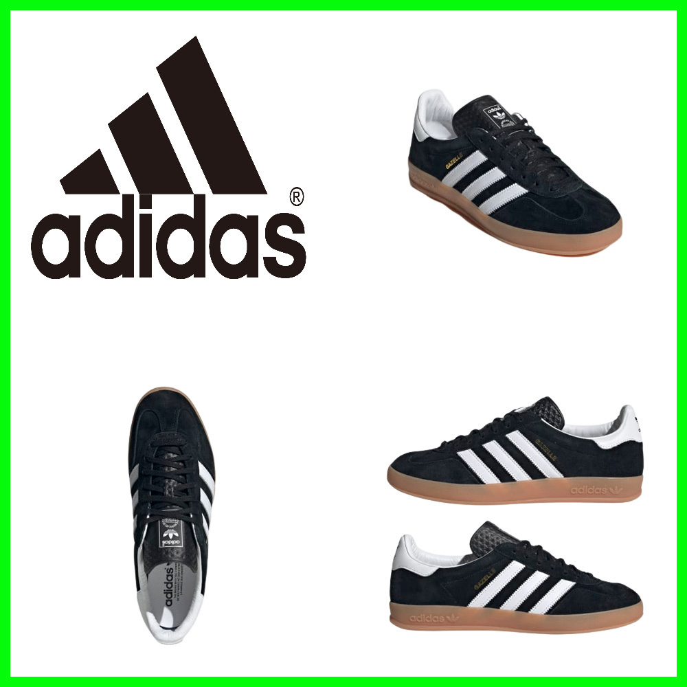 ★[ADIDAS]★WS Adidas Gazelle Indoor Core Black★