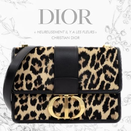 【24AW NEW】Dior_women/ Miss Dior ヒョウ柄 フラップバッグ レオパード（ヒョウ柄） Dior(ディオール) バッグ・カバン
