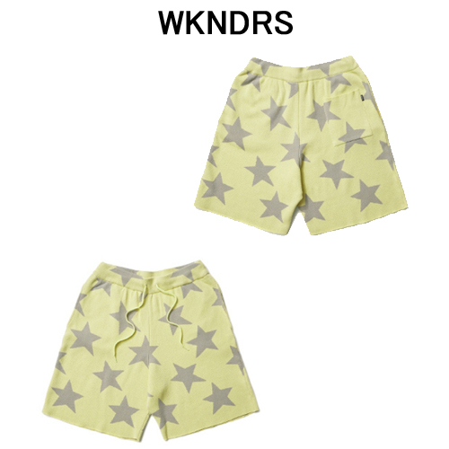 ★2023SS新作★WKNDRS★KNITTED STAR SHORT