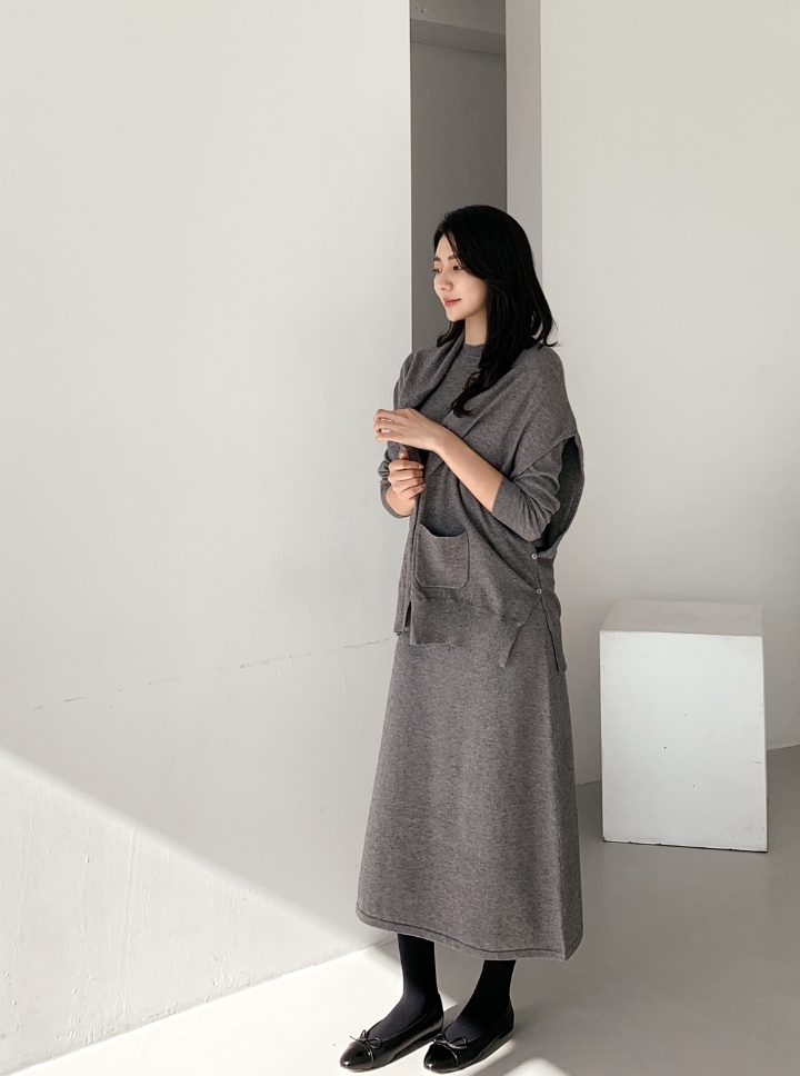 【I AM MARI】Niera Color Scheme Flat Shoes