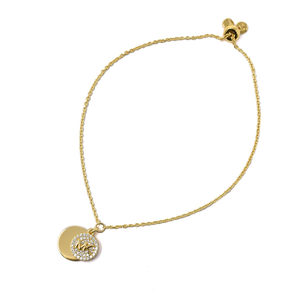 MICHAEL KORS ブレスレット MKC1514AN710 PAVE COIN SLIDER GD