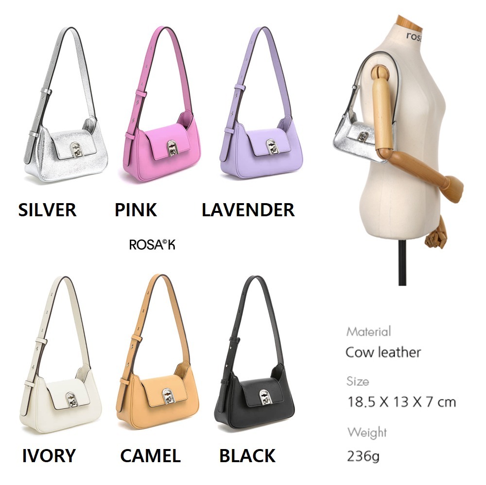 韓国大人気[rosa.K]LA PORTE MINI SHOULDER BAG_SS (6 COLOR)