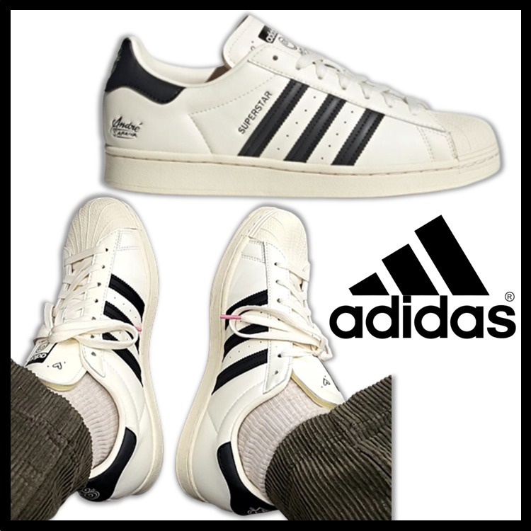 ★送料・関税込★adidas★SUPERSTAR X ANDRE SARAIVA★22-30cm★