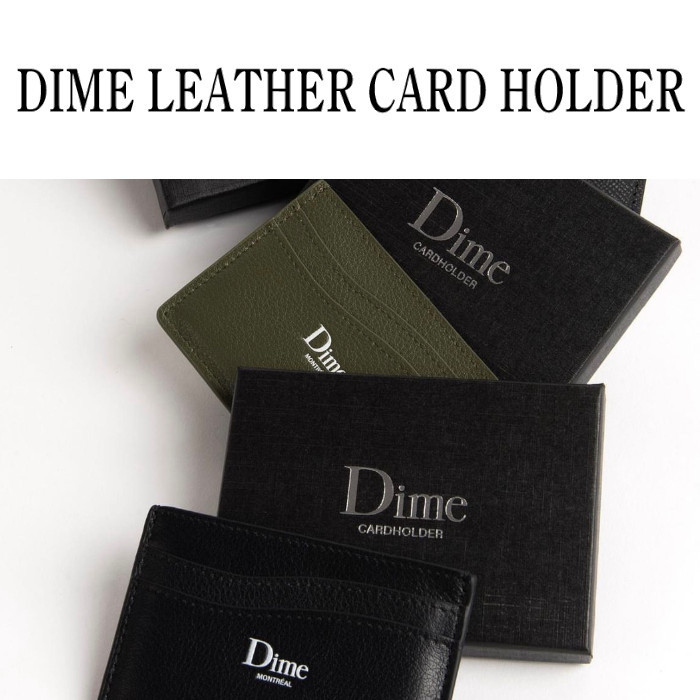 【おすすめカードホルダー】Dime Montreal LEATHER CARD HOLDER
