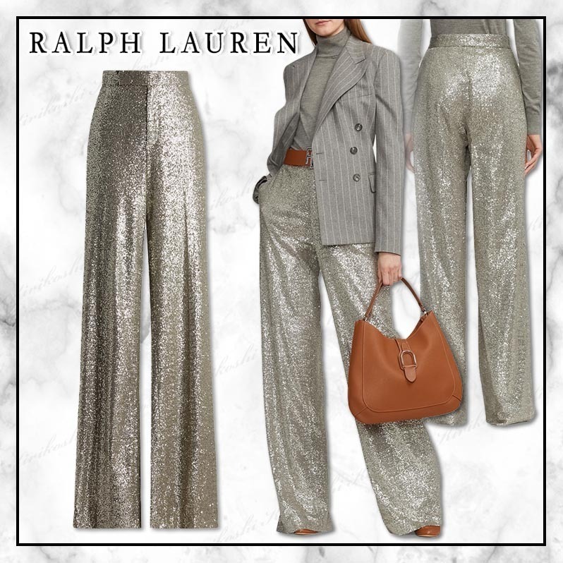 ◆Ralph Lauren 23AW 最新作◆ウェルズ ワイドレッグ パンツ◆