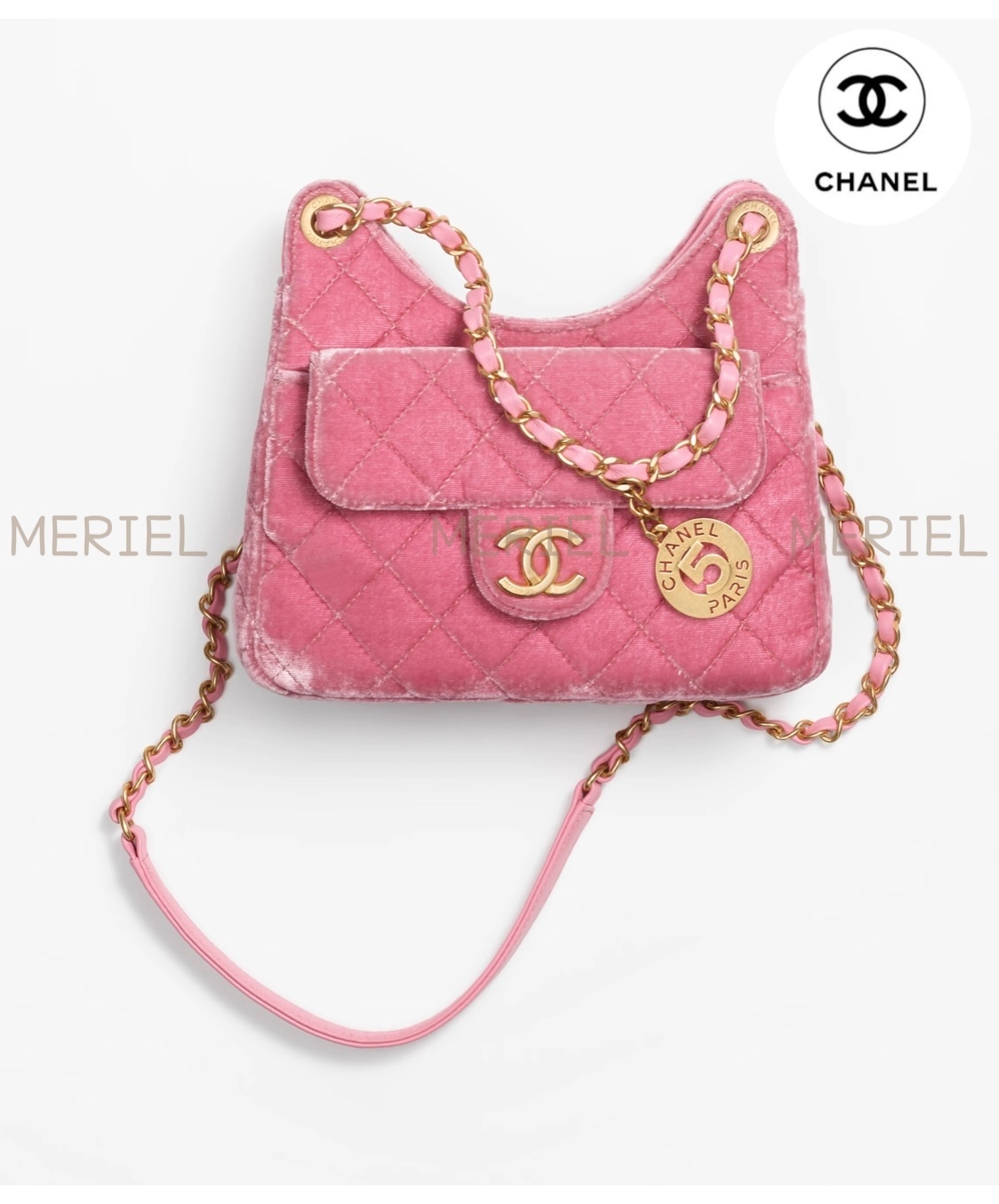 【新作23aw】CHANELスモールホーボーバッグ