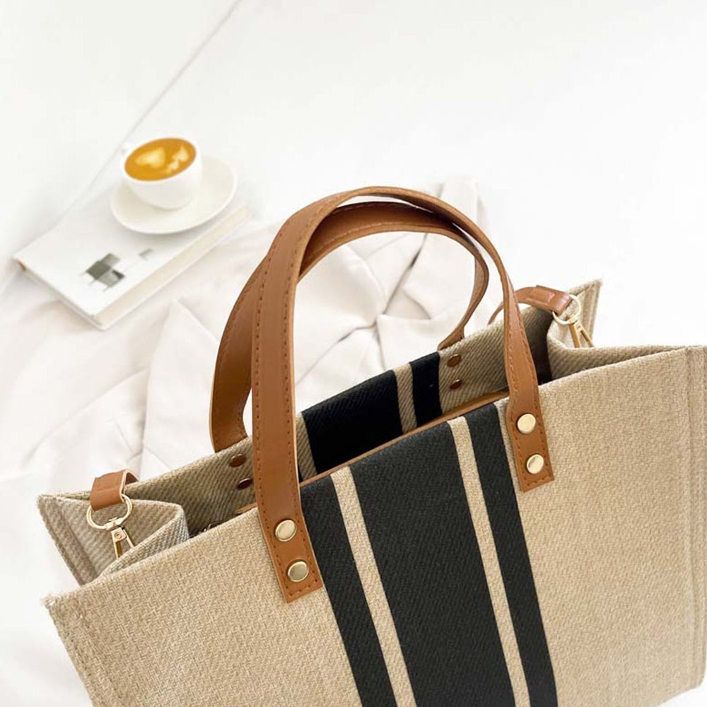 ショルダーバッグ・ポシェット Carrie Four Seasons Square Canvas Toot Bag (2 TYPE)