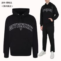 【関税込・国内発送】GIVENCHY 4G フリース フーディ ブラック GIVENCHY】ロゴ カレッジ スリム フーディー (GIVENCHY/パーカー