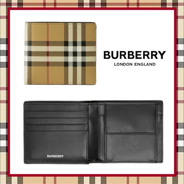 在庫1点☆すぐ届く BURBERRY 折りたたみ財布