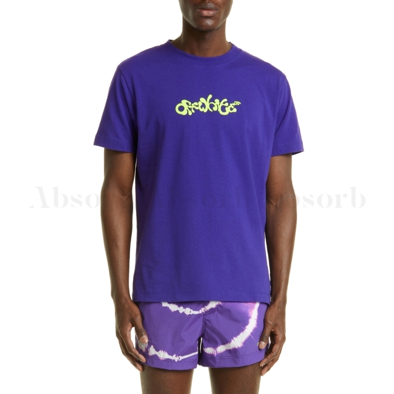 【23AW NEW】Off-White_men / Opposite Arrow コットンTシャツ 23AW NEW】Off-White_men / Opposite Arrow コットンTシャツ