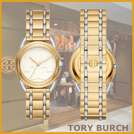 すぐ届く☆TORY BURCH ミラー ウォッチ ギフトにもおすすめ