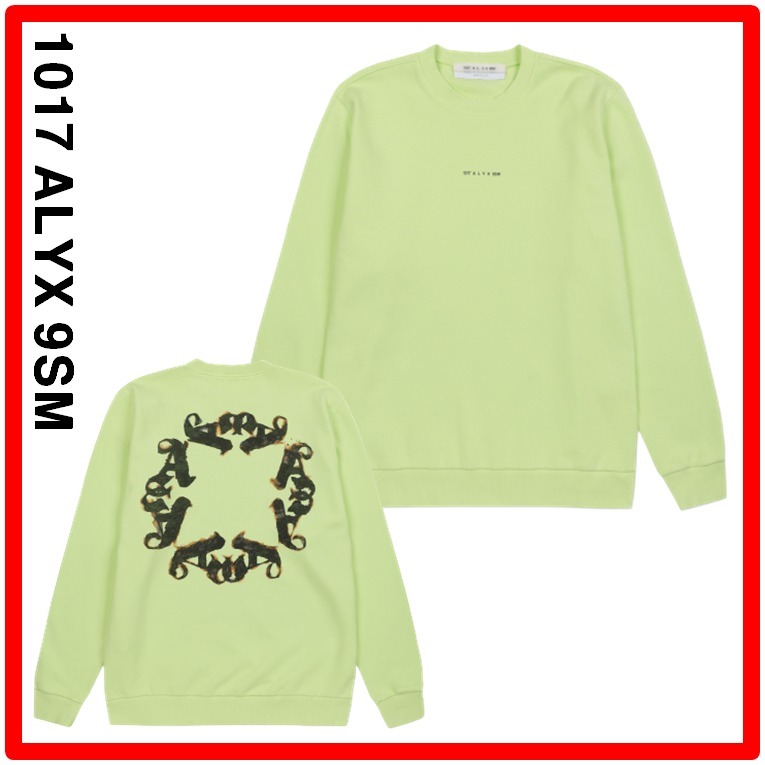 ★韓国の人気★【1017 ALYX 9SM】★LOGO PRINTING SWEATSHIRT★