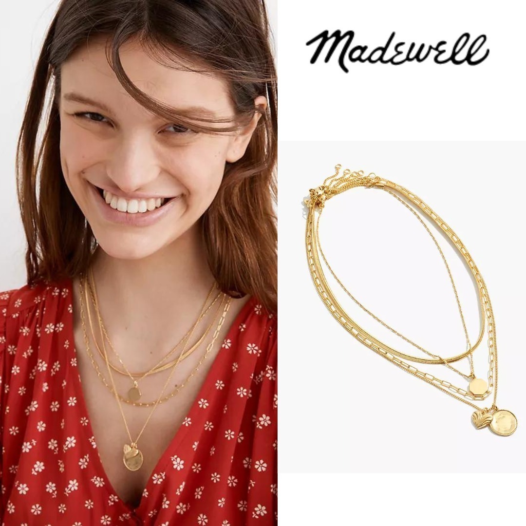 【Madewell】セレブ愛用★Classic Chain Necklace Set RH取扱