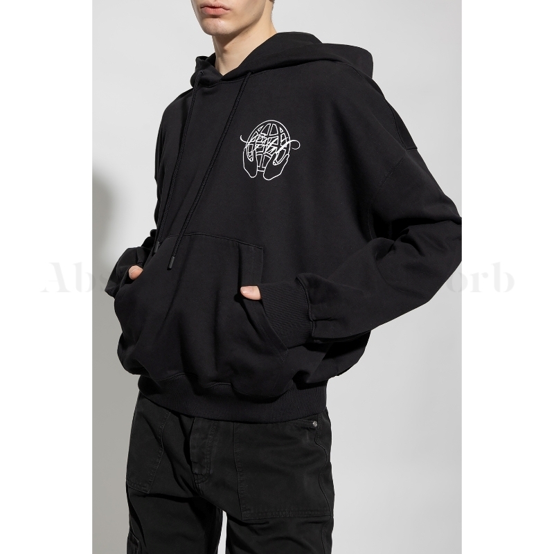23AW NEW】Off-White / グラフィックプリント パーカー / 2色