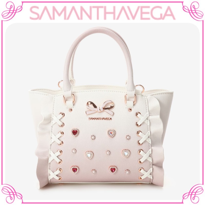 大人気!! SAMANTHAVEGA ビジューグラデーションフラッタ―(ミニ)