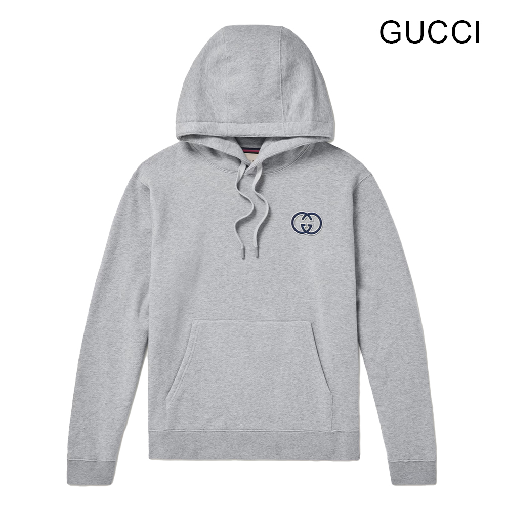 【GUCCI】グッチ コットンジャージー GGモノグラム フーディ