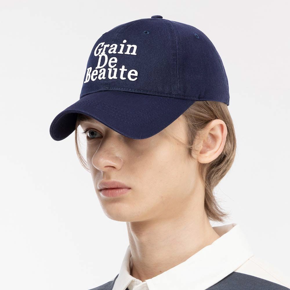 キャップ [ GRAIN DE BEAUTE ] Signature Ball Cap GRAIN DE BEAUTE ] Signature Ball Cap (キャップ) 97368274