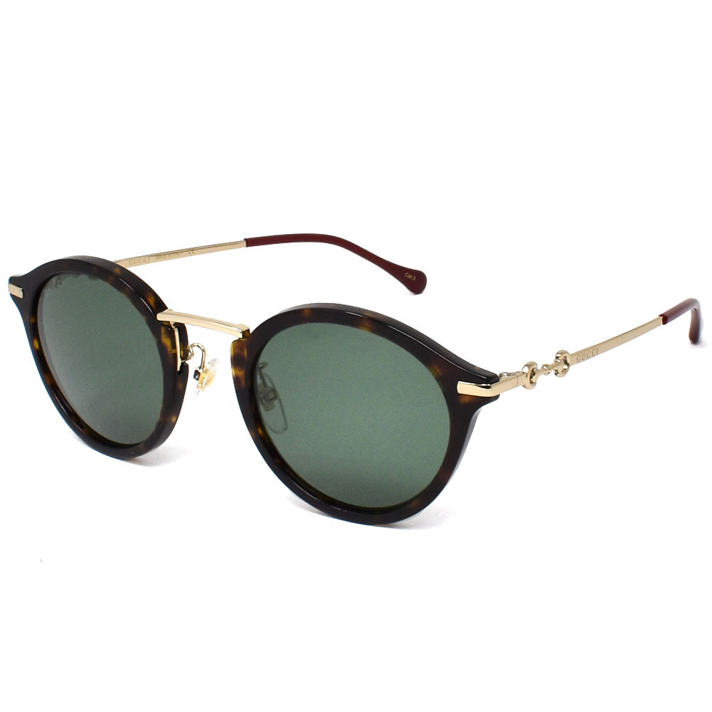 GUCCI サングラス GG0917S-002 HAVANA/GREEN ユニセックス