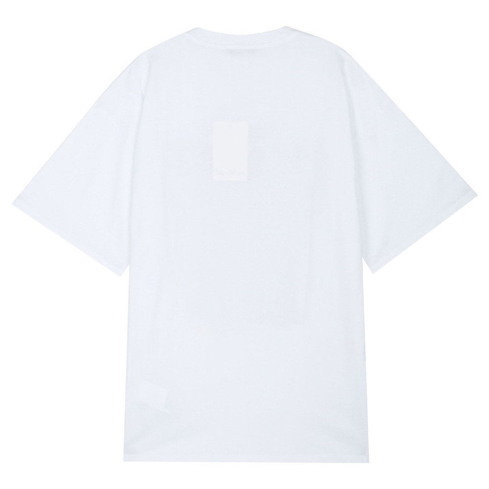 《MAX MARA》 19460139600 010 WEGMAN PRINT Tシャツ