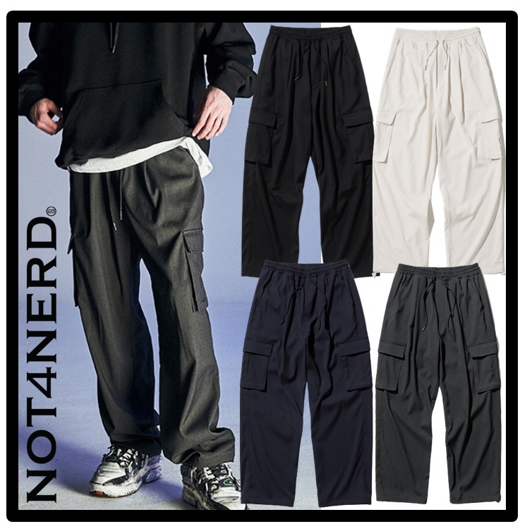 ★関税込★NOT4NERD★ワイドストリングカーゴパンツ★