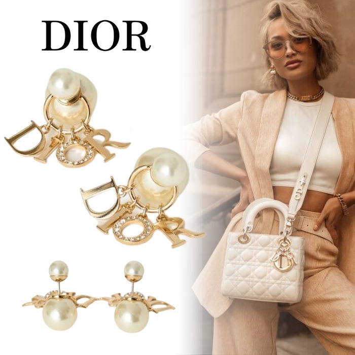 ◆国内直営◆【Dior】DIOR TRIBALES ピアス Giftにも♪
